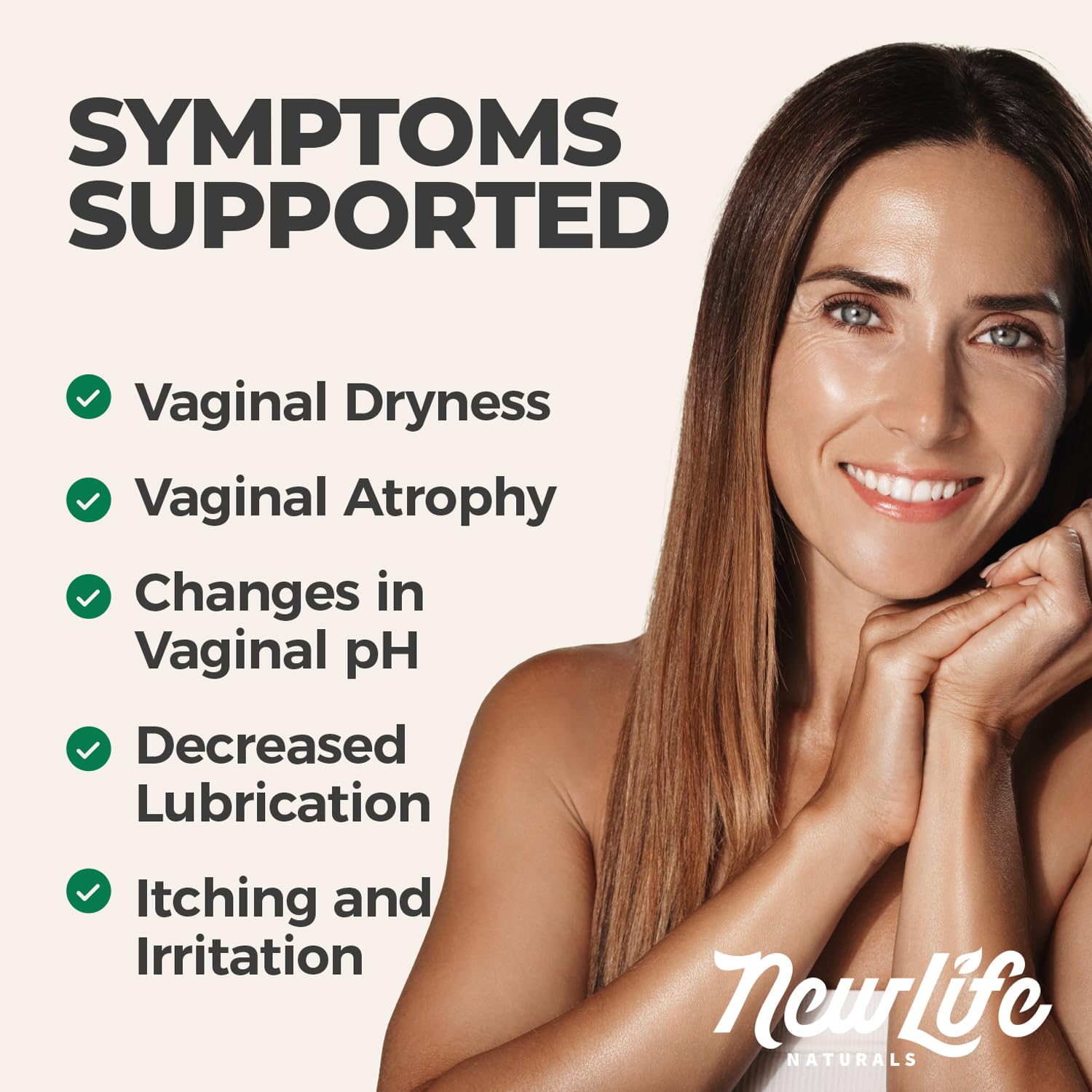 NewLife Naturals Certified Organic Vulva Balm Butter – Vaginal Moisturizer & Menopause Support (2oz) USA