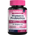 NewRhythm Probiotics for Women – 100B CFU, Cranberry, P5P, 60 Capsules
