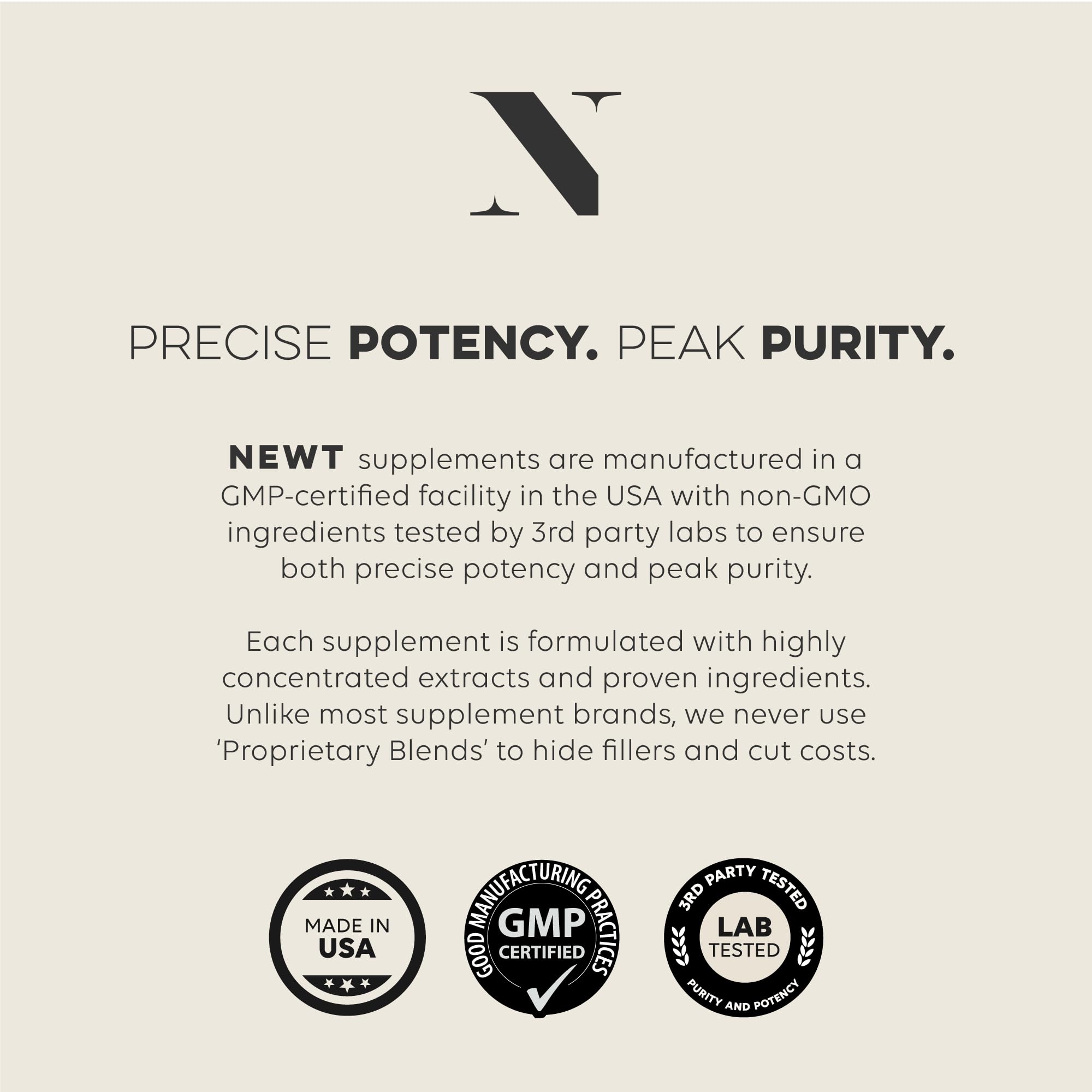 Newt's Sleep Aid | Magnesium Threonate, Apigenin & Theanine | Melatonin-Free Sleep