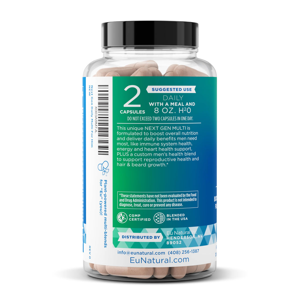 Next Gen Multi for Him – 26-in-1 Advanced Men’s Multivitamin (60 Veg Capsules)