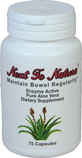 Next to Nature Aloe Vera Capsules – Herbal Regularity Support (75 capsules)