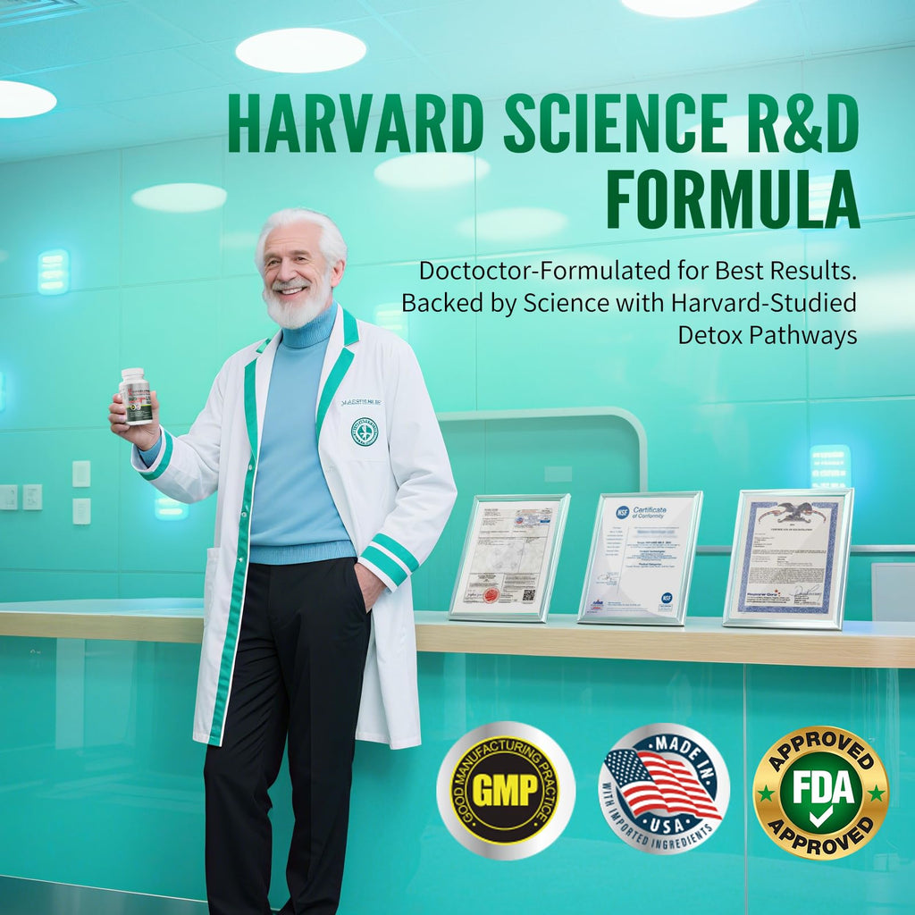 NHDH Harvard Liver Cleanse Detox & Repair – 14-in-1 Herbal Formula, 120 Tablets