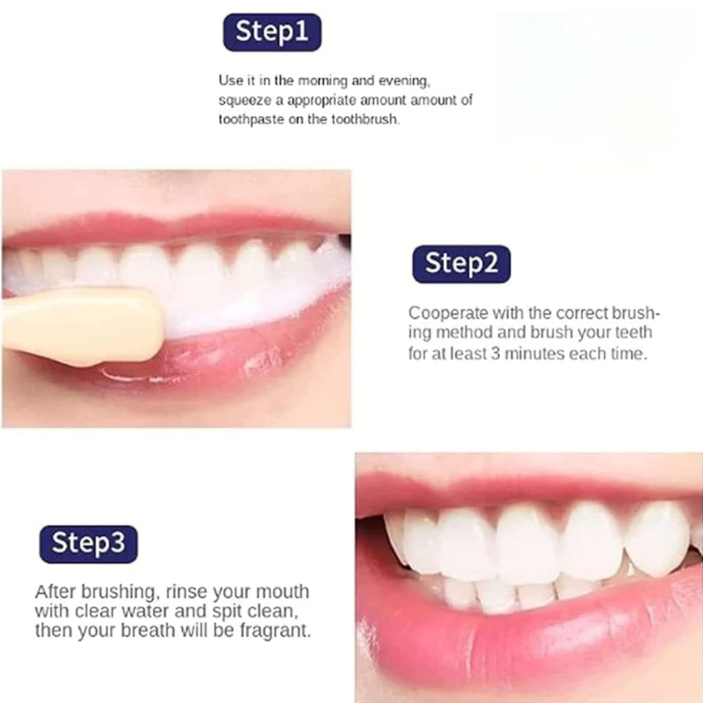 Niacinamide Whitening Toothpaste – 2Pcs (100g) | Fresh Breath & Stain Removal