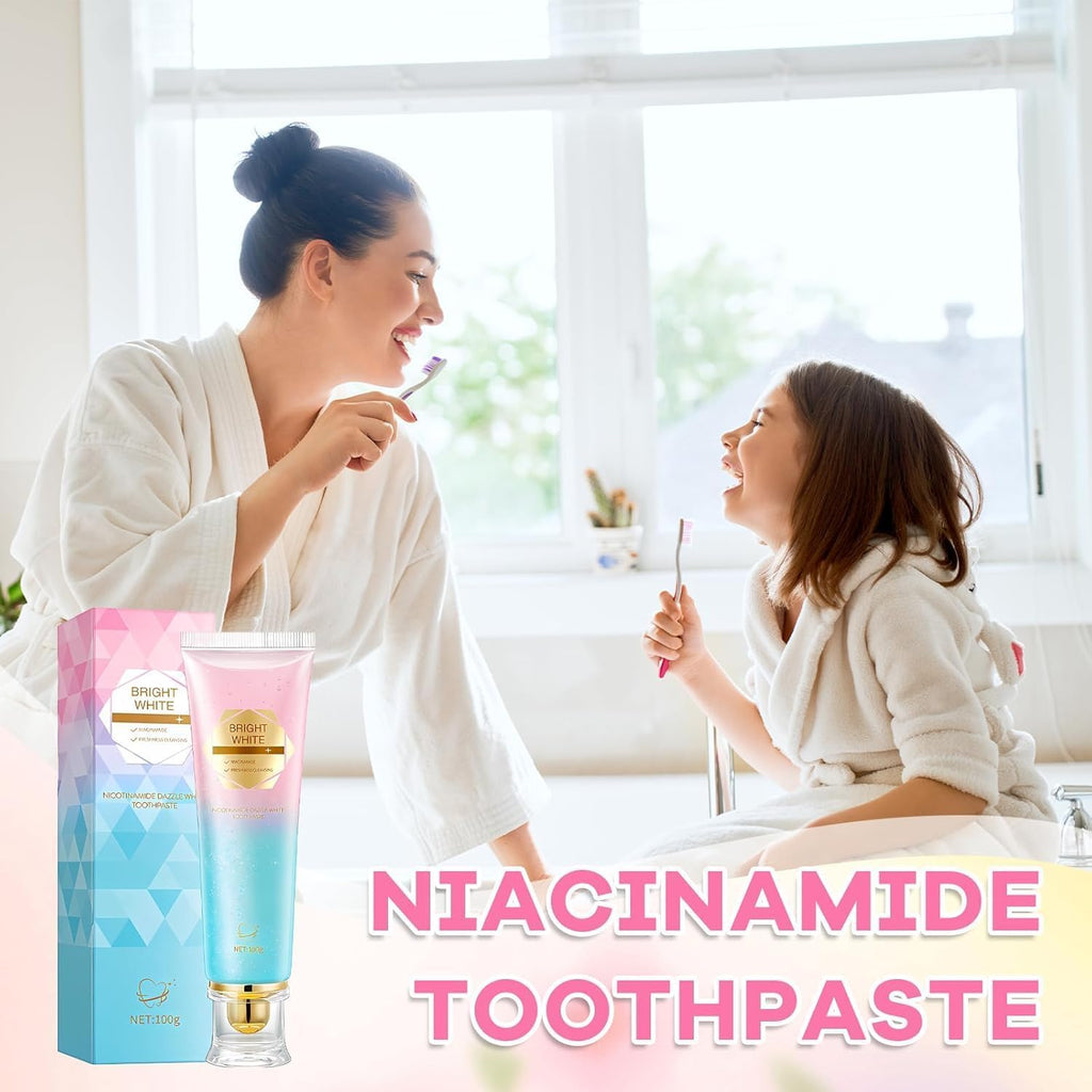 Niacinamide Whitening Toothpaste – Enamel Protection & Fresh Breath