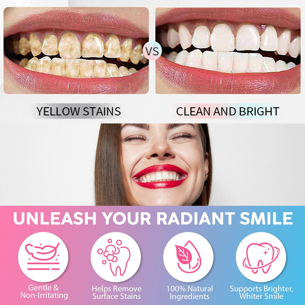 2Pack Niacinamide Whitening Toothpaste – Gentle Whitening, Peach Flavor, Gum Health