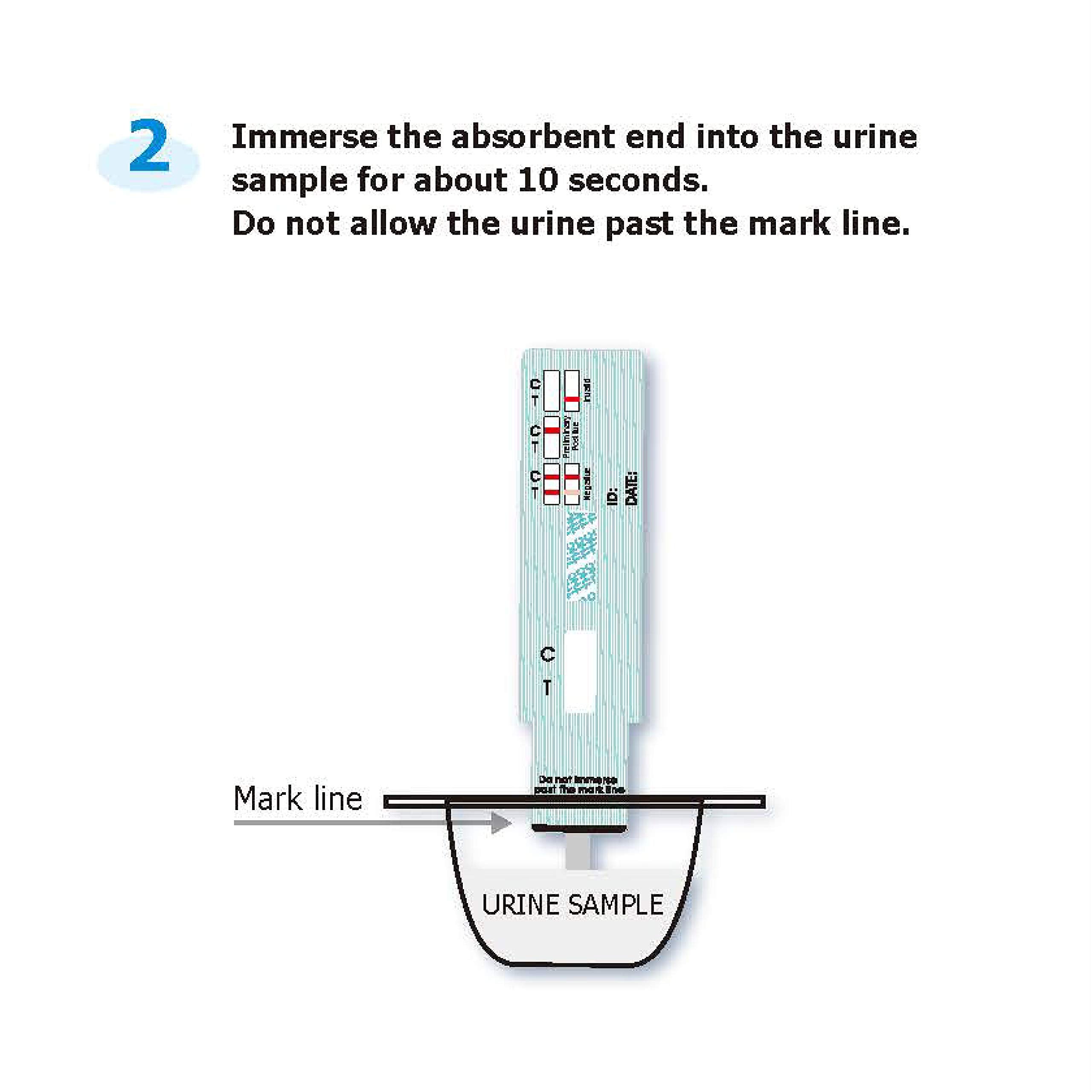 Nicotine/Tobacco Test Kit - 10 Pack | Insurance-Grade Detection