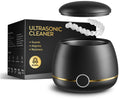Nicwell 200ml Ultrasonic Retainer Cleaner — 45kHz Digital Timer Cleaning Pod
