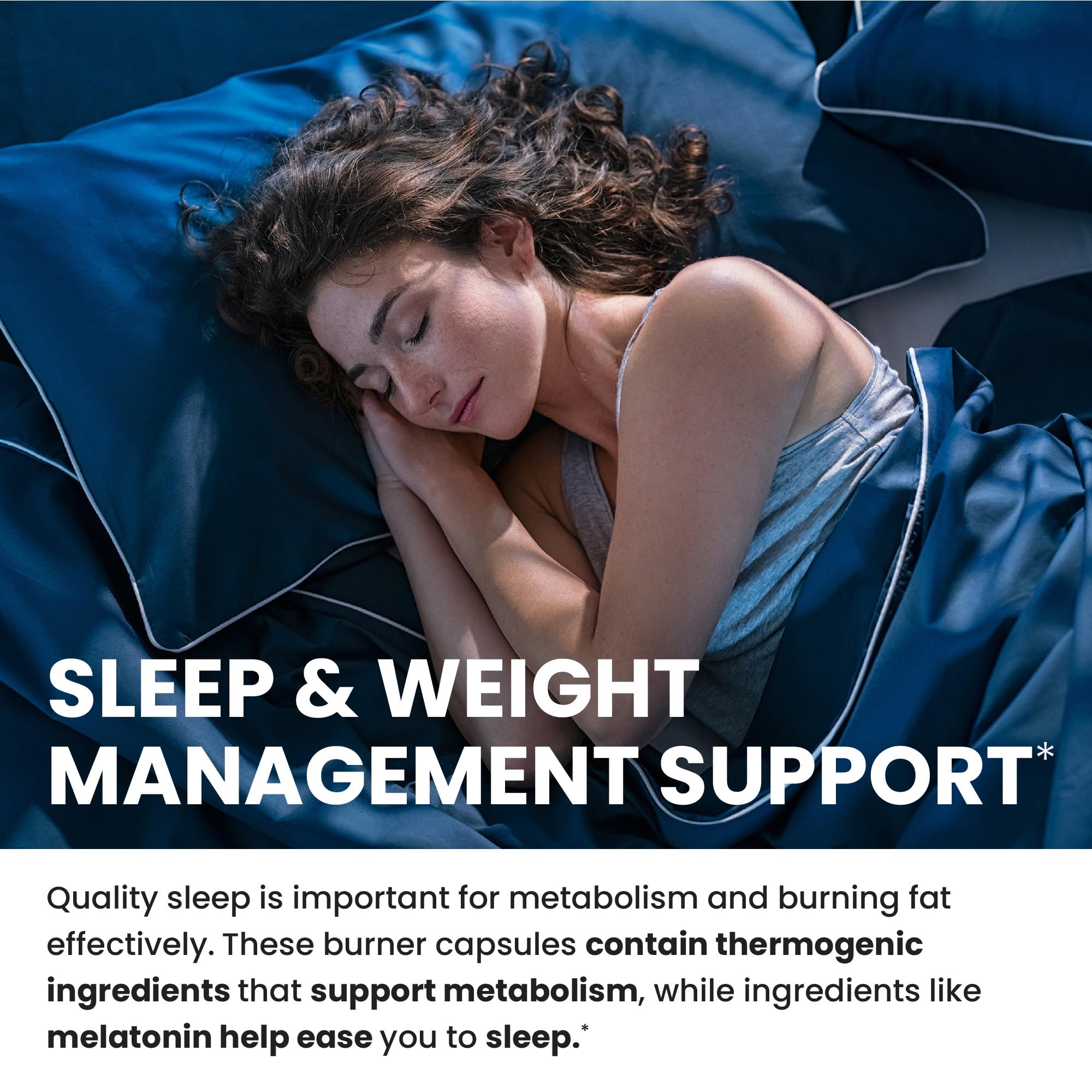 Night Time Fat Burner to Shred While You Sleep | Belly Fat & Weight Loss Support