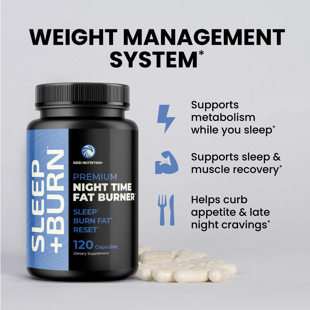Night Time Fat Burner to Shred While You Sleep | Belly Fat & Weight Loss Support