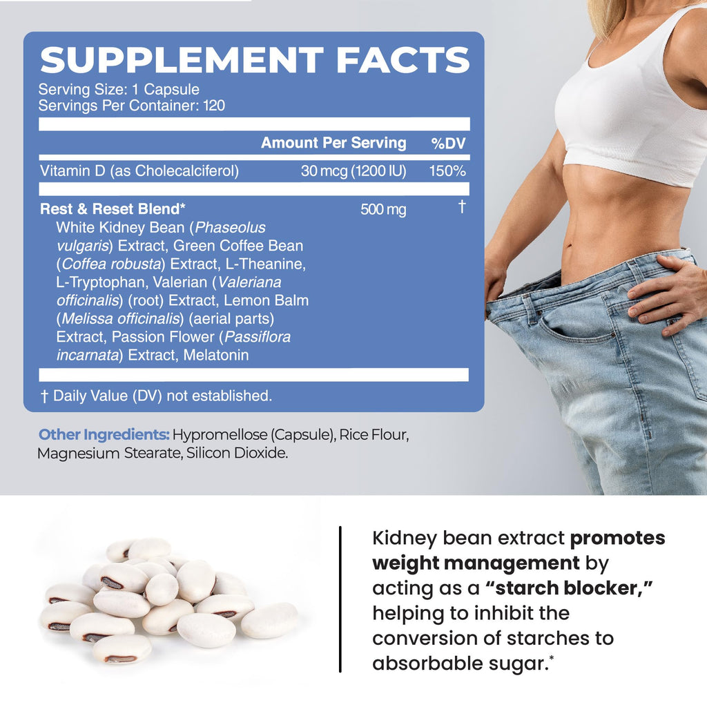 Night Time Fat Burner to Shred While You Sleep | Belly Fat & Weight Loss Support