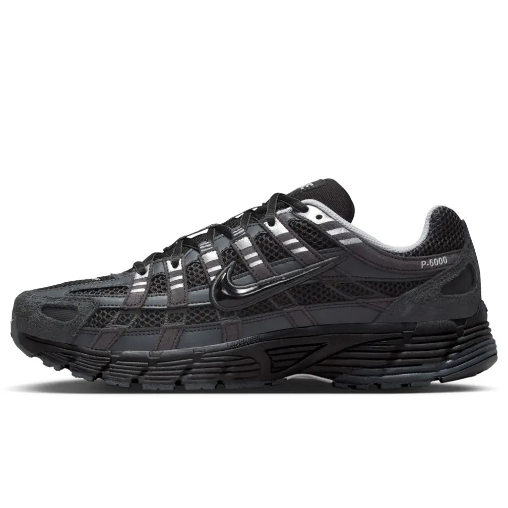 Nike P-6000 'Suede Anthracite Metallic Silver'