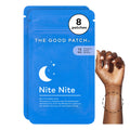 Nite Nite Sleep Patch by The Good Patch – Hemp & Melatonin, Sustained Release (8 Patches)