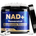 NLMUBR LUCKSIT NAD Supplement – NAD Nicotinamide Riboside 900mg, Liposomal NAD, Resveratrol & Quercetin for Energy, Anti-Aging, Brain & Muscle