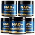 NLMUBR LUCKSIT NAD Supplement – Liposomal NAD with Nicotinamide Riboside, Resveratrol & Quercetin 900 | 400 Count (5 Pack)