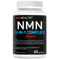 NMN Complex Plus+ with NAC, Alpha Lipoic Acid, CoQ10 & Resveratrol – 60 Capsules