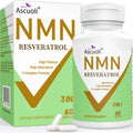 99% Ultra Purity NMN 500mg + Trans-Resveratrol 600mg - 1150mg NMN Resveratrol Supplement | 3-in-1 Formula | 60 Caps