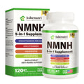 NMNH NMN Alternative Supplement with Niacinamide, Quercetin & Trans-Resveratrol | NAD+ Support (120 Caps)