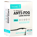 Noble Anti-Fog Pre-Moistened Wipes – Lens & Screen Cleaner, 5”x6” (400)