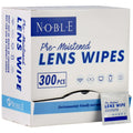 Noble Lens Wipes - Individually Wrapped, Ammonia-Free (300 Wipes)