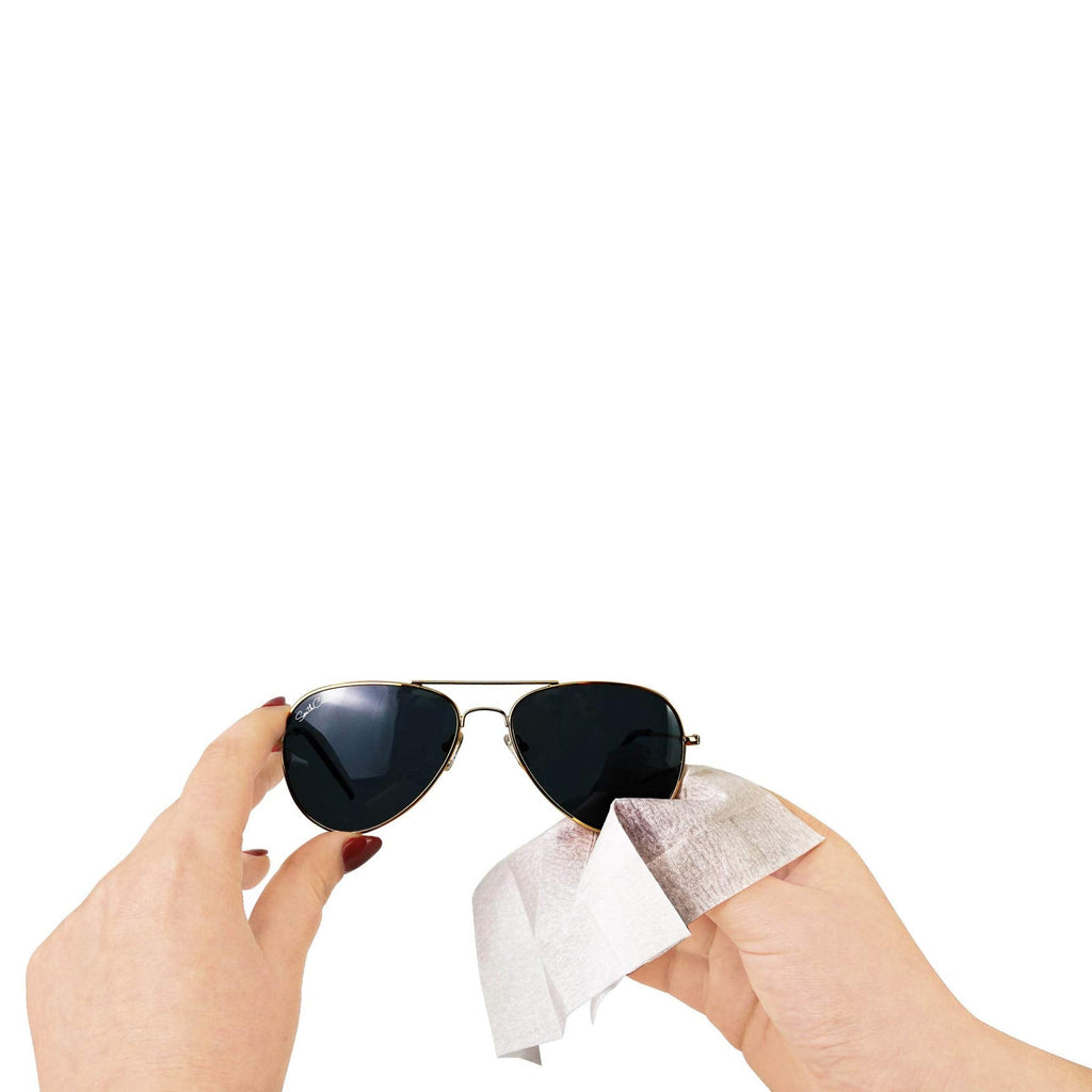 Noble Lens Wipes - Individually Wrapped, Ammonia-Free (300 Wipes)