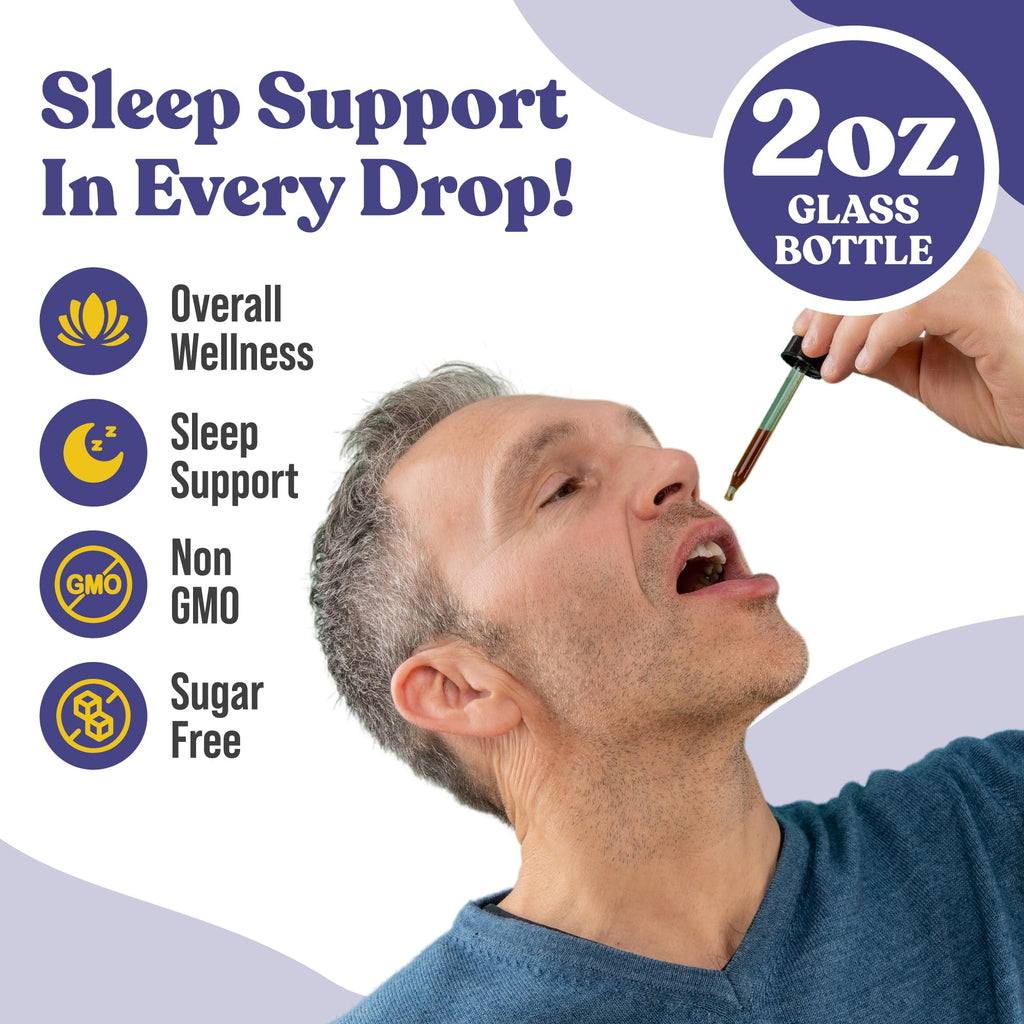 NoctuRest Natural Sleep-Aid | Liquid Formula with Melatonin, Valerian, Magnesium & L-Theanine