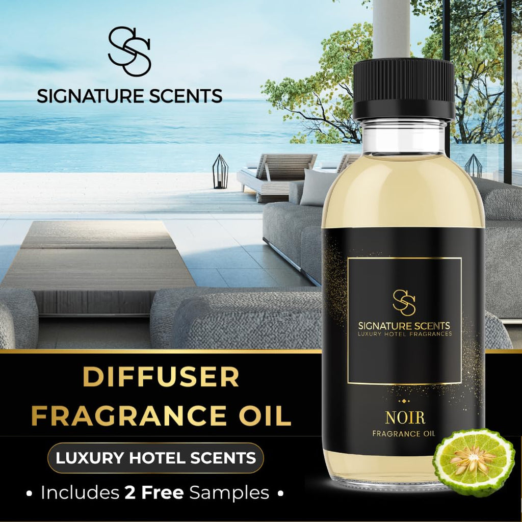 Luxury Noir Diffuser Oil for Hotels & Homes – 120ml (4.05 fl oz) Aromatherapy