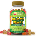 Nommy Bears Multivitamin Gummies - Gelatin-Free, Gluten-Free, Vegetarian