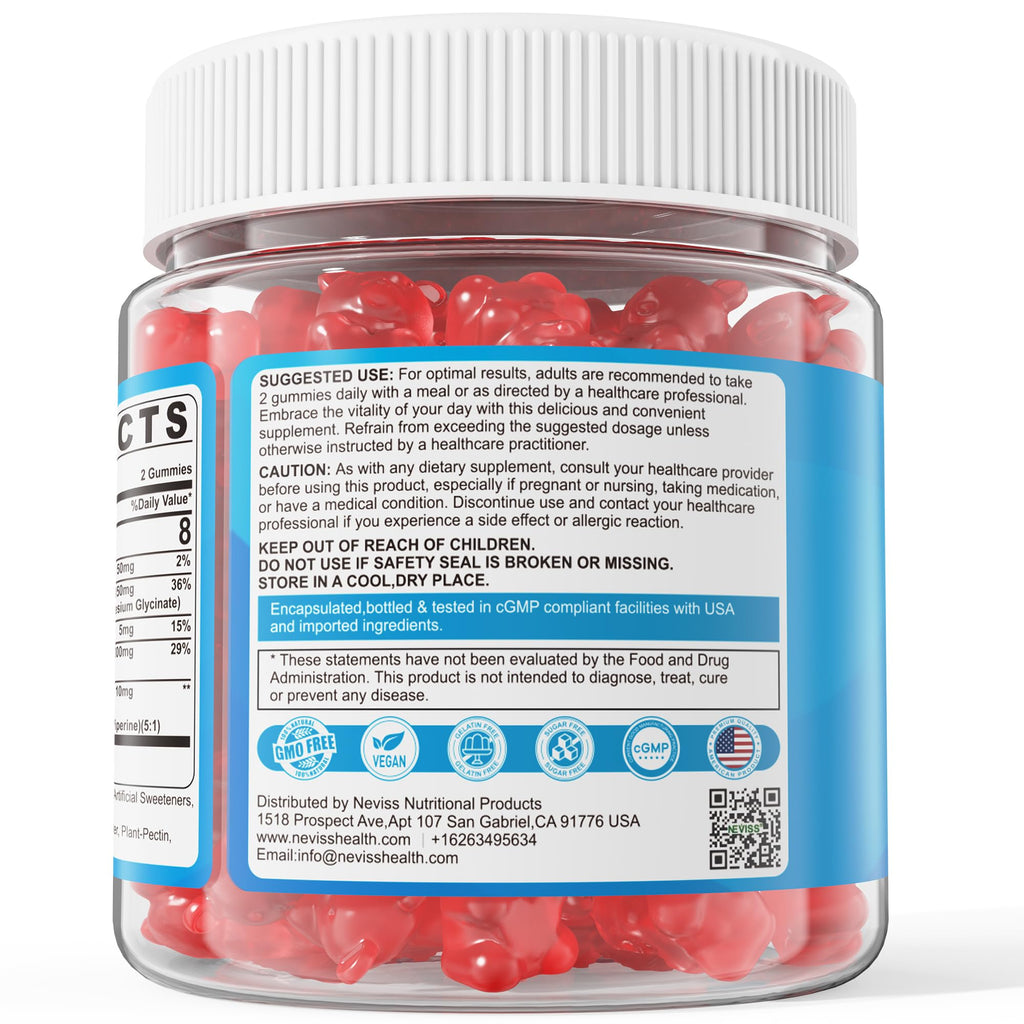 Potassium Citrate 1000mg Gummies – Sugar Free Electrolyte Support