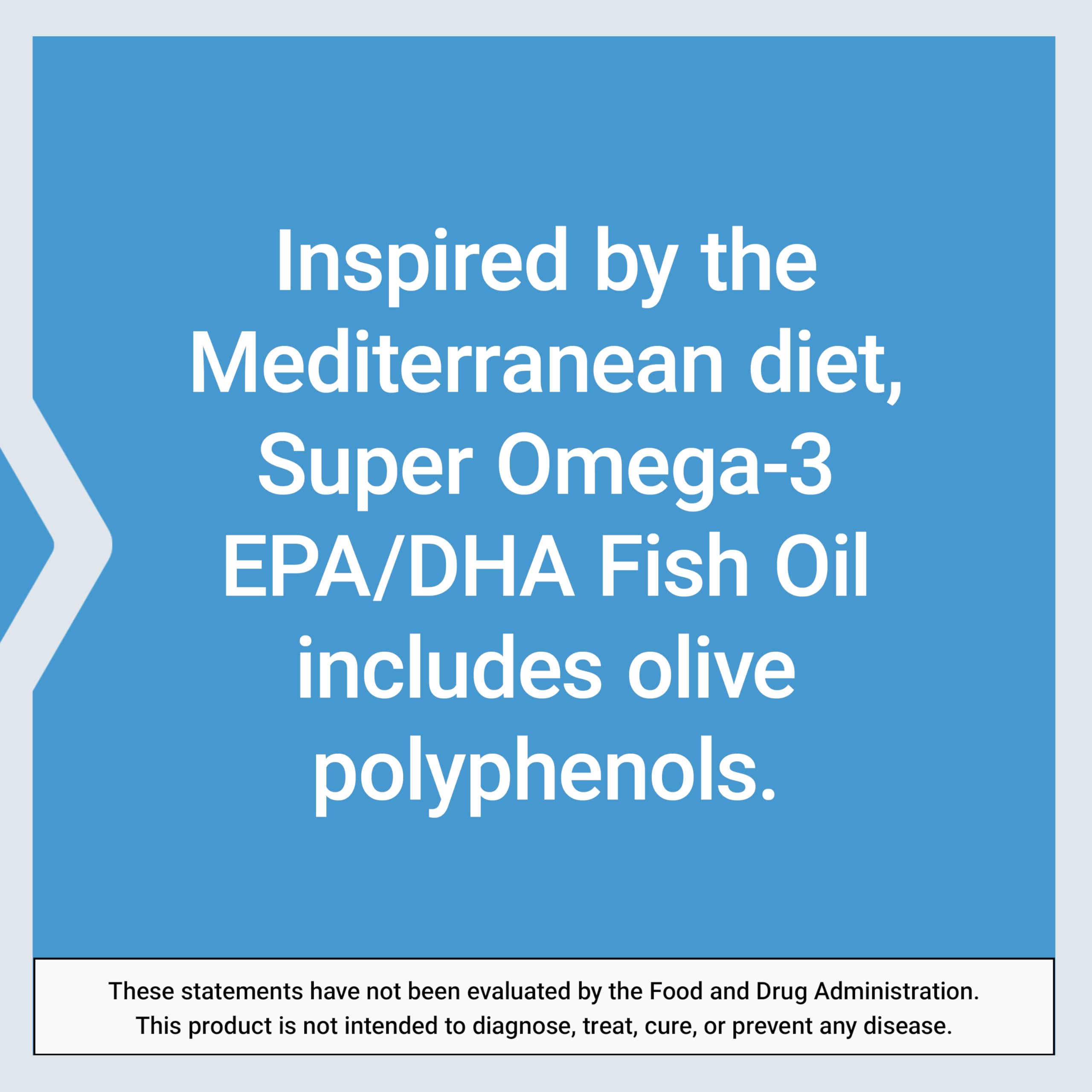 Life Extension Super Omega-3 EPA/DHA with Olive Extract & Sesame Lignans