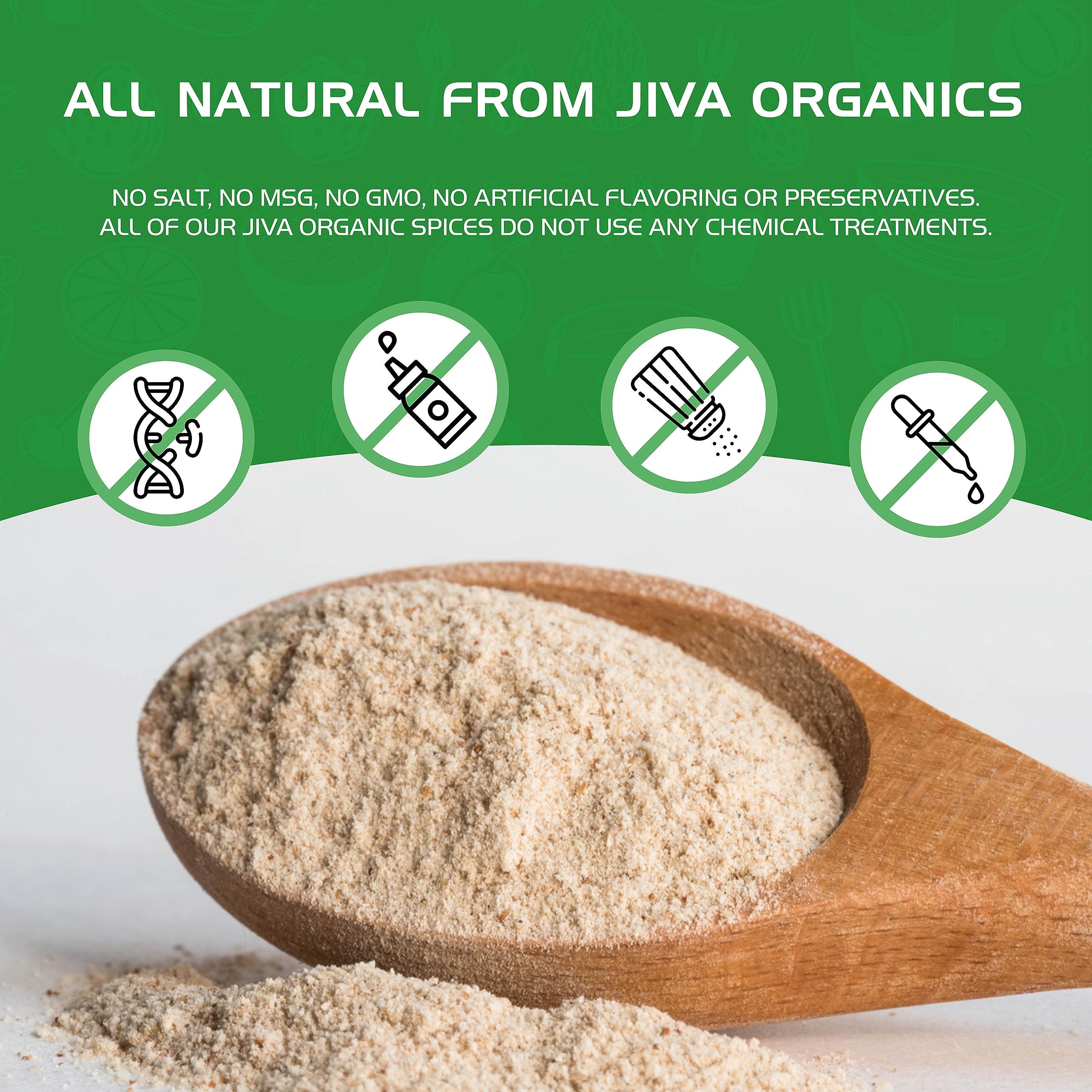 Jiva Organics Psyllium Husk Powder – 1.75 lb, Gluten Free, Fine Ground
