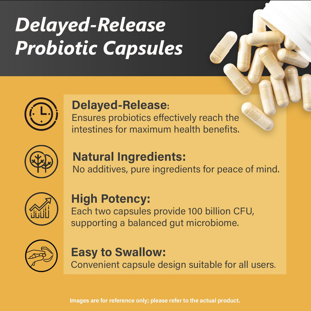 Proriginal Probiotics with Prebiotics — 100 Billion CFU, 35 Strains, Vegan, Non-GMO, 120 Capsules