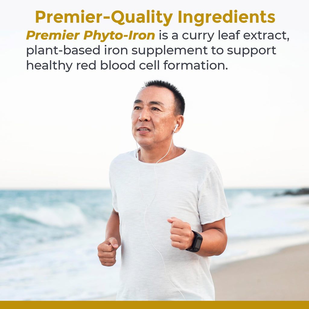 Phyto-Iron Premier Plant-Based Iron — 18 mg, 120 Capsules