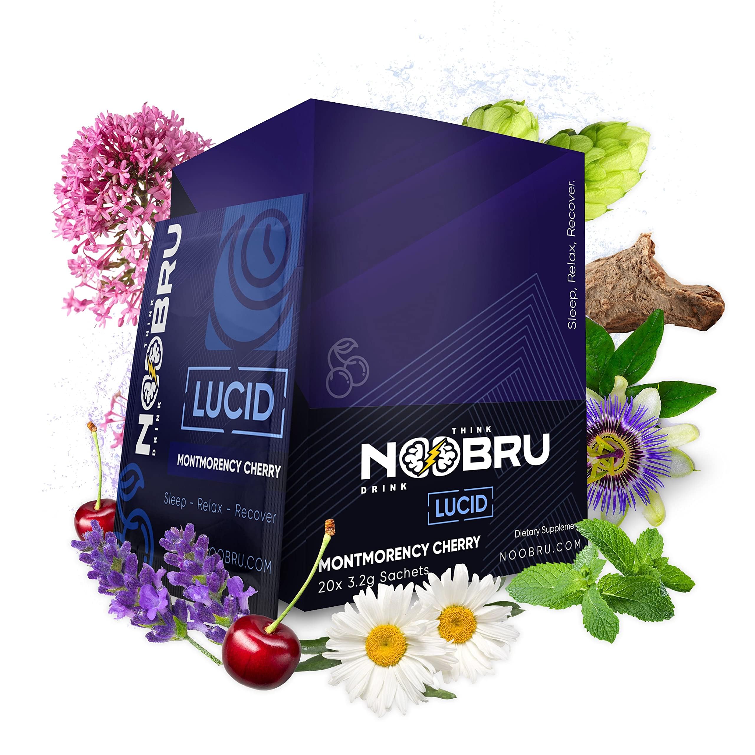 Noobru Lucid Nootropic Sleep Powder Drink – Deep Sleep & Lucid Dreams