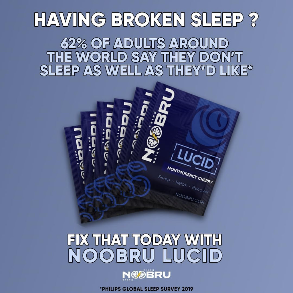 Noobru Lucid Nootropic Sleep Powder Drink – Deep Sleep & Lucid Dreams