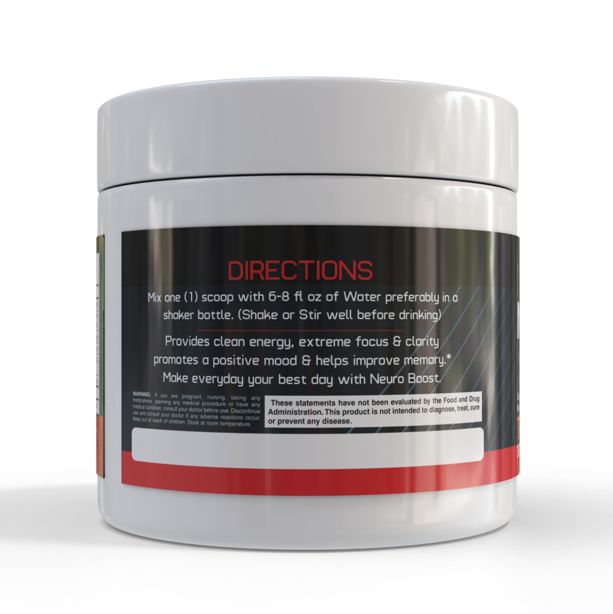 Nootro-Prime Brain Boost – Focus & Memory Nootropic (30 Servings) Tropical