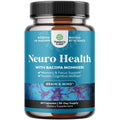 Nootropic Brain Supplement for Memory & Focus – Bacopa Monnieri & B Vitamins (60 Ct)