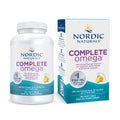 Nordic Naturals Complete Omega Lemon Flavor — 180 Soft Gels (565 mg Omega-3) | EPA & DHA + GLA | Non-GMO