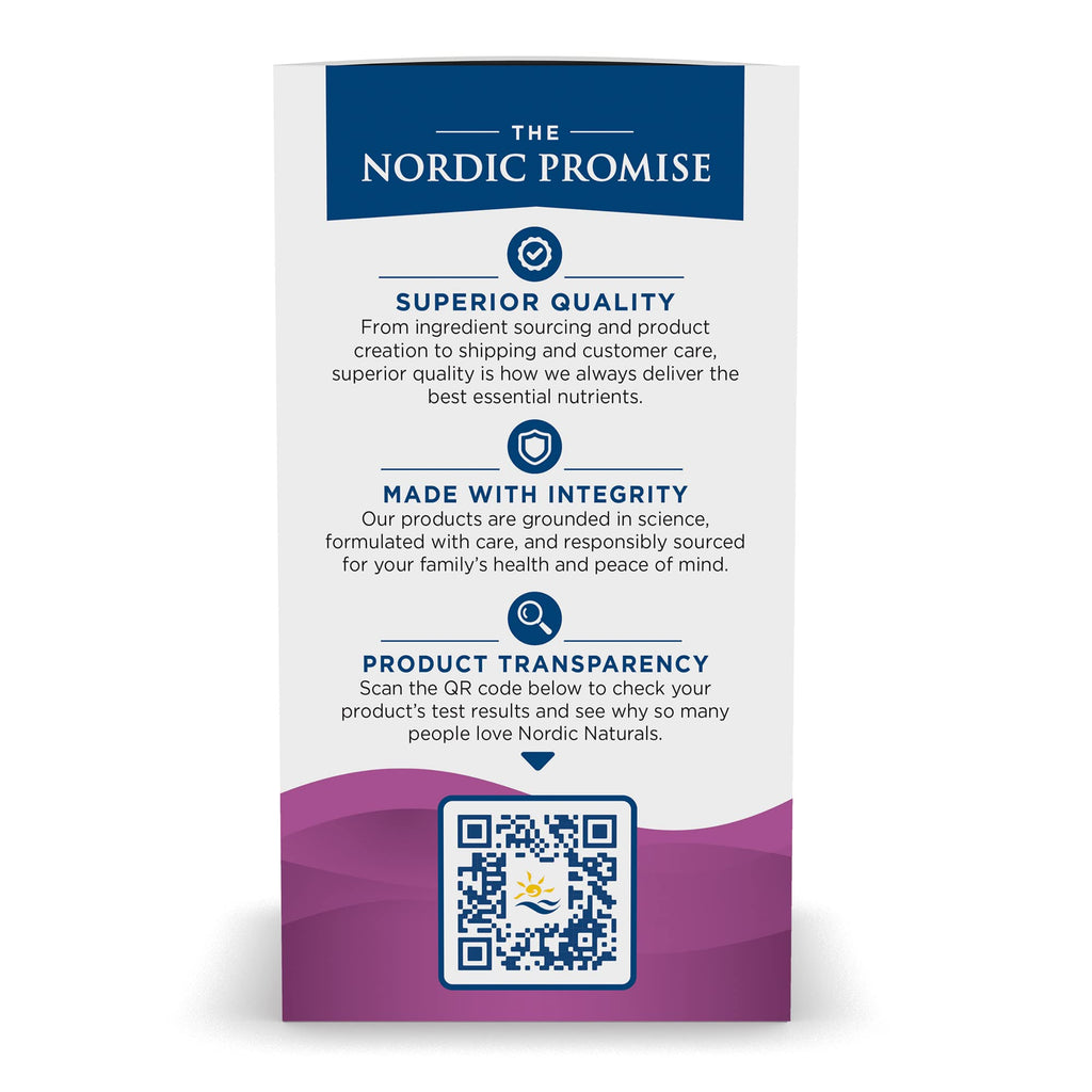 Nordic Naturals Postnatal Omega-3 Lemon - 60 Soft Gels | 1120 Total Omega-3 + 1000 IU Vitamin D3