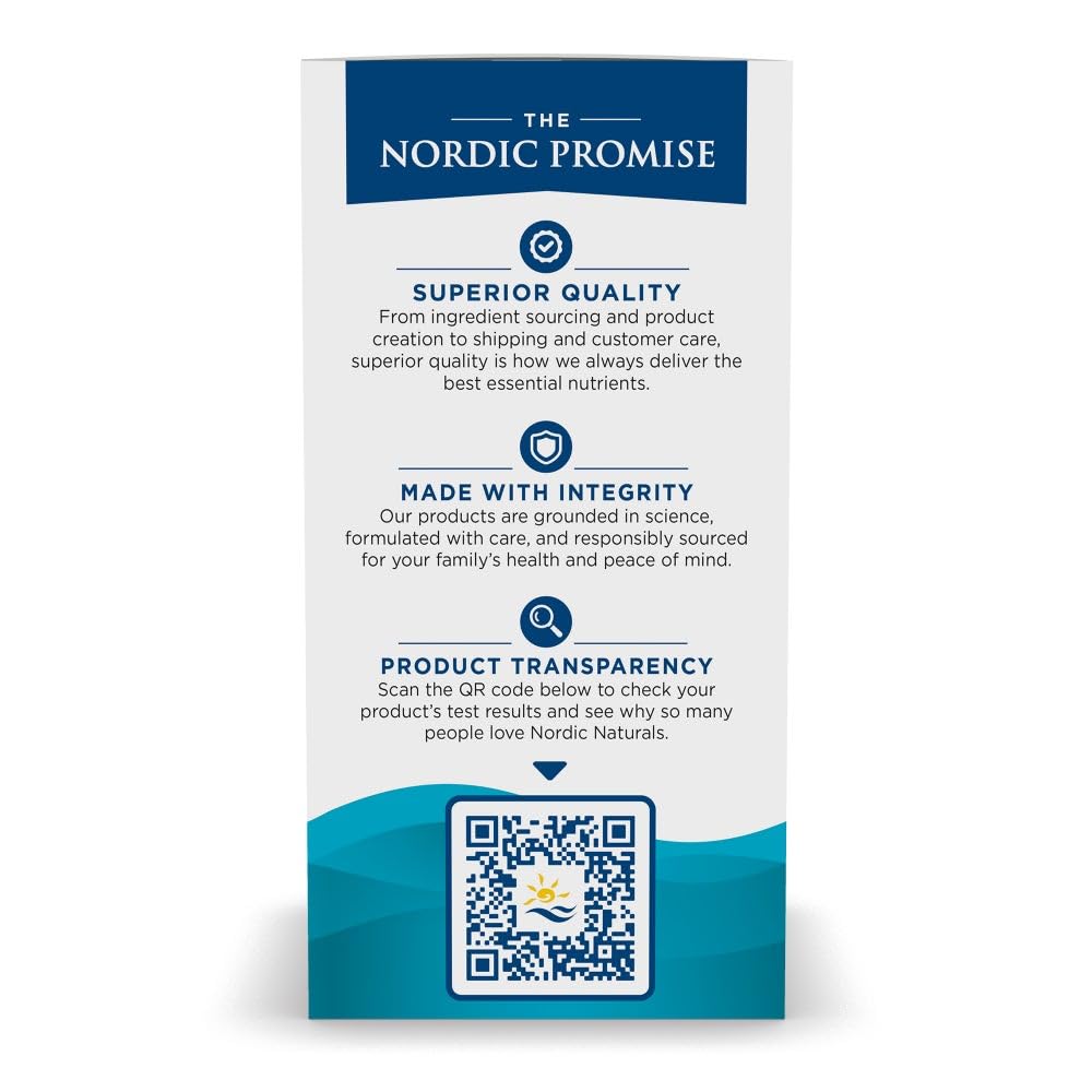 Nordic Naturals Ultimate Omega + CoQ10 Lemon - 120 Soft Gels, 60 Servings | 1280 mg Omega-3 + 100 mg CoQ10