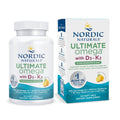 Nordic Naturals Ultimate Omega Plant-Based with Vitamin D3 + K2 – 60 Veggie Soft Gels | 1210 mg Omega-3s, 2000 IU D3, 90 mcg K2