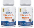 Nordic Naturals Vitamin D3 Gummies Wild Berry - 60 Gummies (2-Pack) 1000 IU | Non-GMO