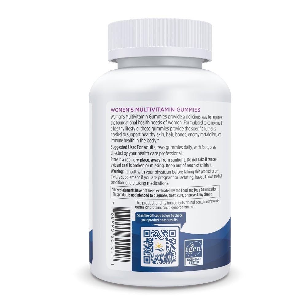 Nordic Naturals Women's Multivitamin Gummies - Mixed Berry, 60 Gummies | Supports Skin, Hair, Bones, Energy & Immunity | Non-GMO & Vegetarian