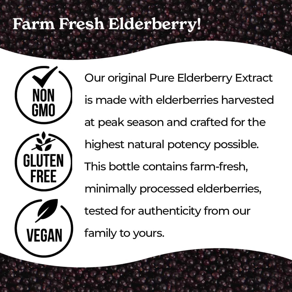 Norm's Farms Elderberry Extract & BeeWellness Syrup 2PK – Immune Support for Kids & Adults, Made in USA