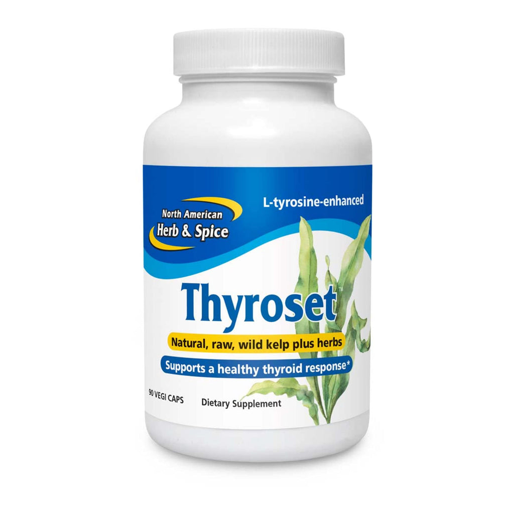 Thyroset Capsules 90-Count – North American Herb & Spice