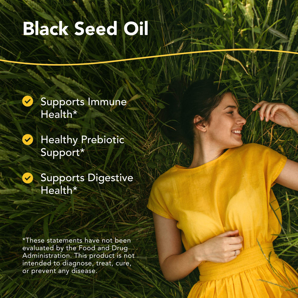 North American Herb & Spice Black Seed Oil Absorb-Max TQ – Sublingual Drops (2 fl oz) – Immune & Digestive Support – Non-GMO