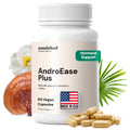Nourished AndroEase Plus – Vegan Hormone Balance for Women | Zinc, Reishi, Green Tea