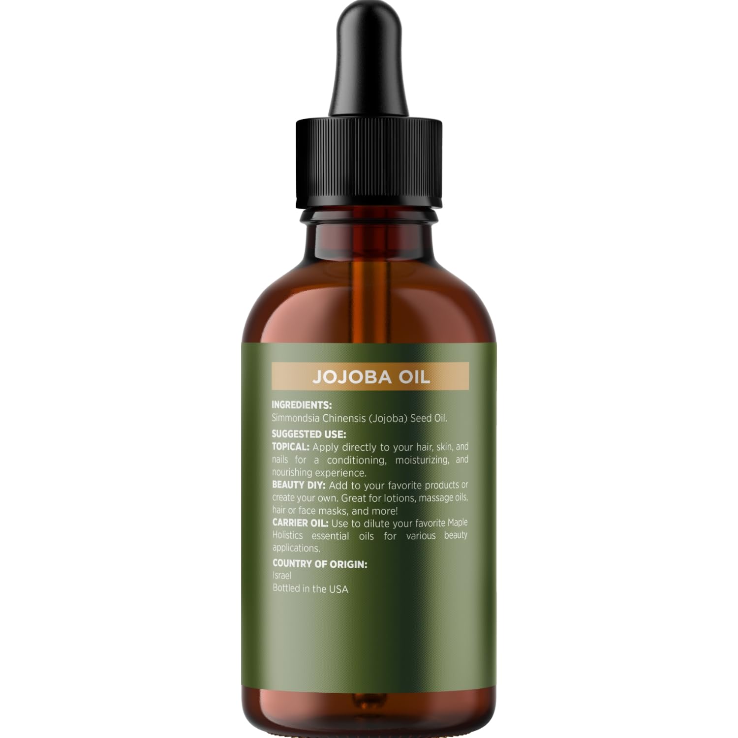 Nourishing Cold-Pressed Jojoba Oil - Pure Carrier Oil for Hair, Skin & Nails