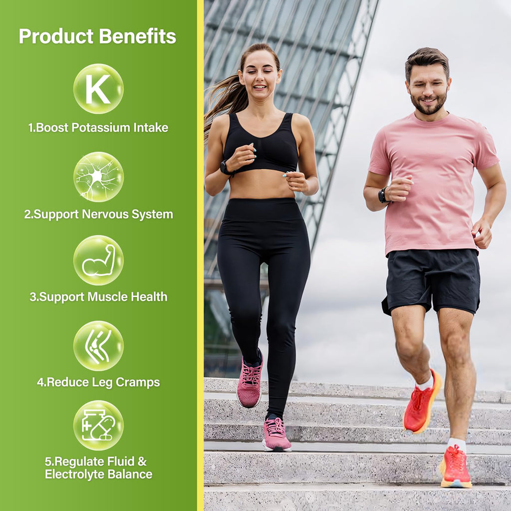 Novafun Potassium Citrate 1000mg – 90 Capsules | Vegan, Non-GMO, Gluten Free