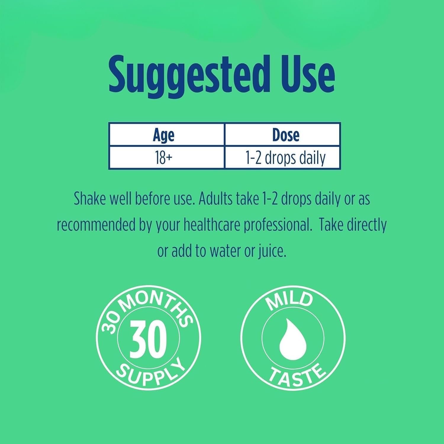 NOVEHA Iodine Drops – Organic Potassium Iodide, 250 mcg per Serving | Thyroid Support, Vegan & Gluten-Free | 30-Month Supply