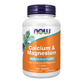 NOW Foods Calcium & Magnesium 2:1 Ratio - High Potency, Supports Bone Health*, 100 Tablets